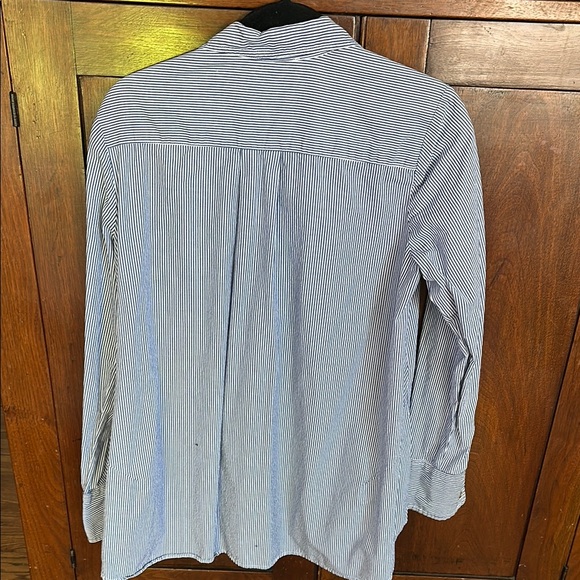 HATCH blue stripe button down - Picture 4 of 4